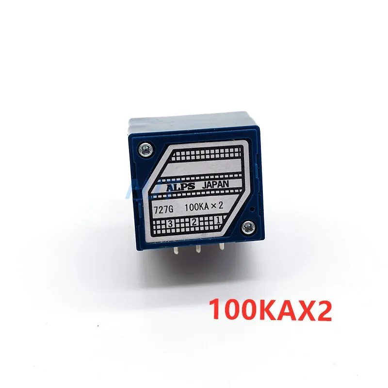 10K 20K 50K 100K 250K ALPS RK27 двойная громкость двойной потенциометр 10KA 20KA 50KA 100KA 250KAX2 6