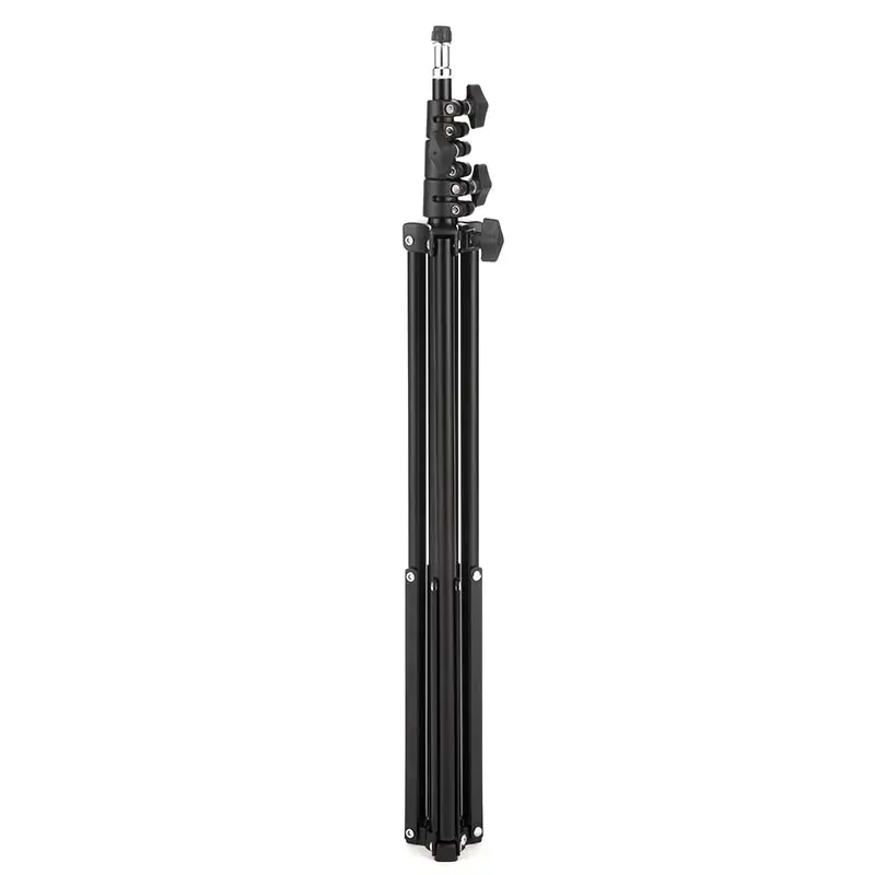 2.4M Light Stand Tripod For Camera Foldable Studio Light Stand For Softbox Photo