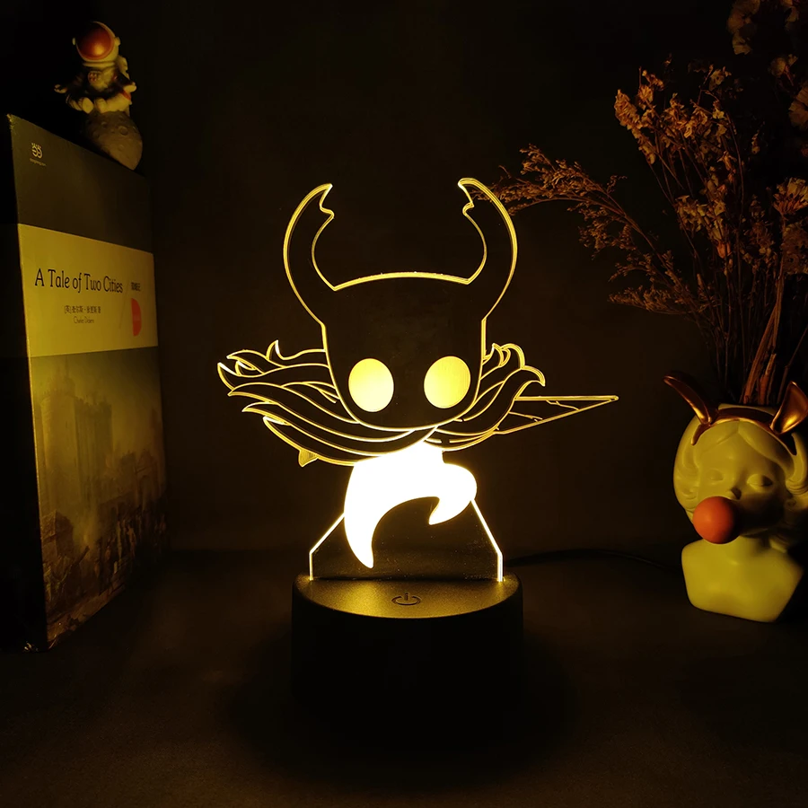 Hollow Knight фигурка плеер Hornet DIY Рисунок арт лазерной гравировкой акриловая вверх