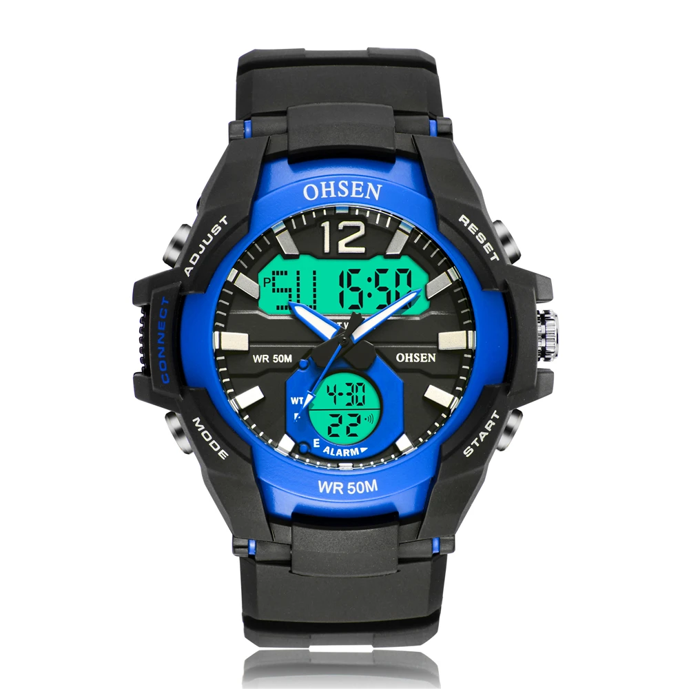 ohsen sport watch water resist 50m