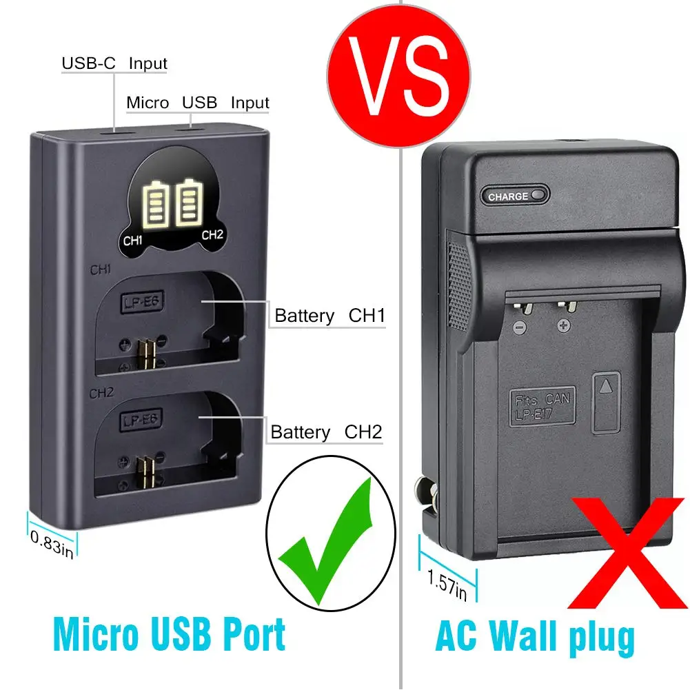 EN-EL15a MH-25a двойной ЖК-дисплей USB Батарея Зарядное устройство совместимо с Nikon Z6 Z7 1V1 D800 D850 D810E D810A D810 D800E D800 камеры