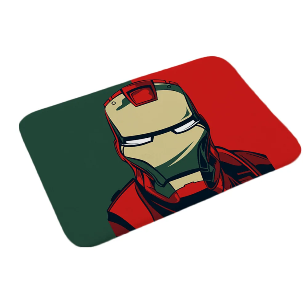 Style 16 Мультяшный супергерой Marvel, напольный коврик, дверной коврик для кухни, нескользящий ковер, кровать для гостиной, дома, кухни, напольный коврик для улицы - Цвет: Style 16