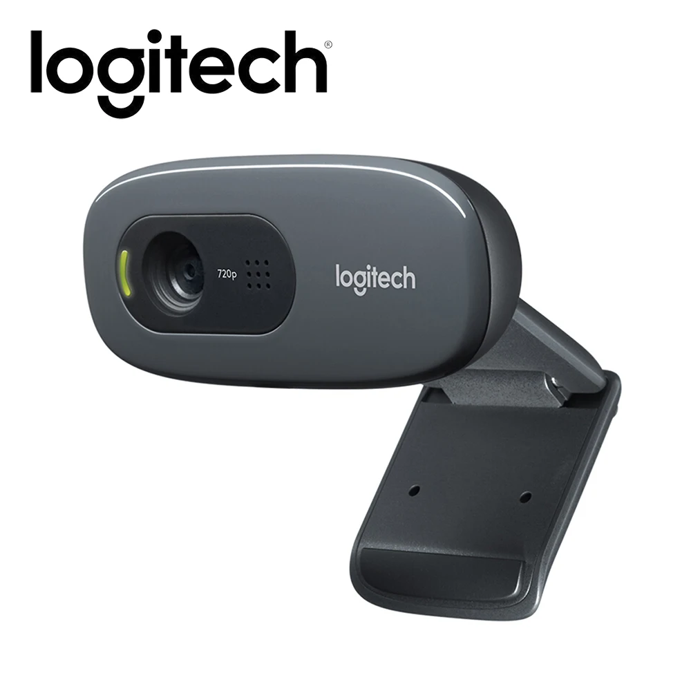 

Logitech C270 C270i HD Webcam USB 2.0 Built-in Microphone Computer Web Camera for Online Computer PC Laptop Video