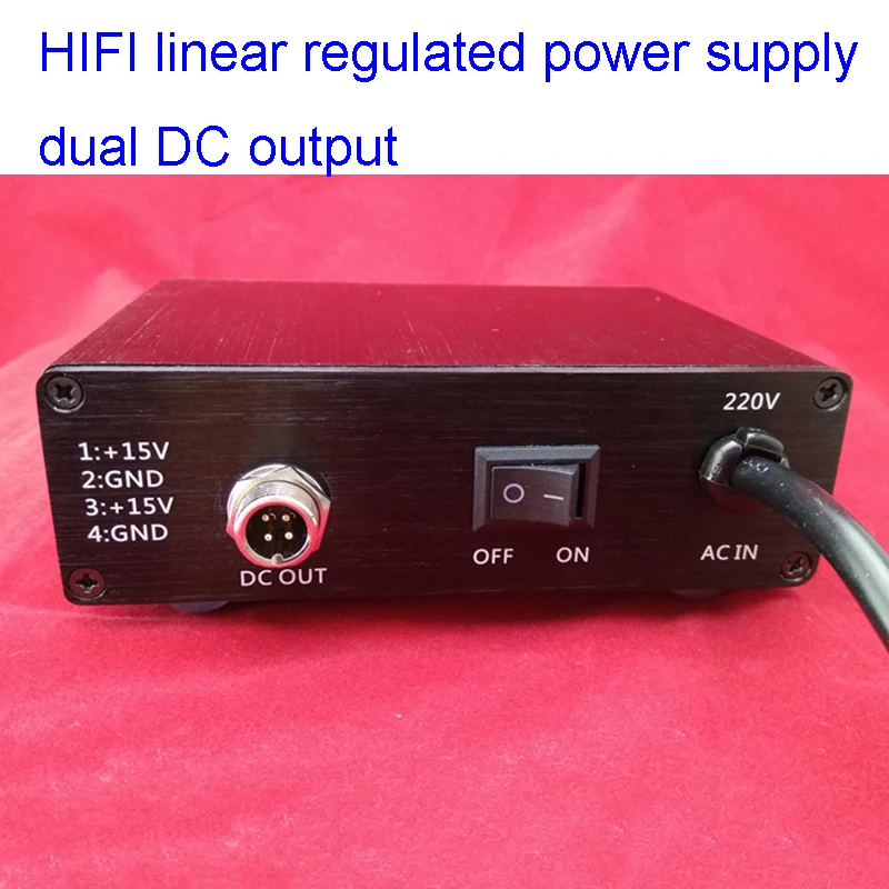 Hi-Fi линейный Регулируемый источник питания LPS PSU 15 Вт DC ± в выход ультра низкая