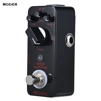 

MOOER RAGE MACHINE Heavy Metal Distortion Guitar Effect Pedal True Bypass Full Metal Shell