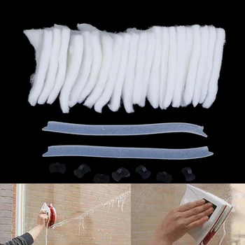 

Replacement Sponge Cleaner For Washing Window Glass Magnetic Window Cleaning Brush Replacement Sponge Wiper Strip Accessories
