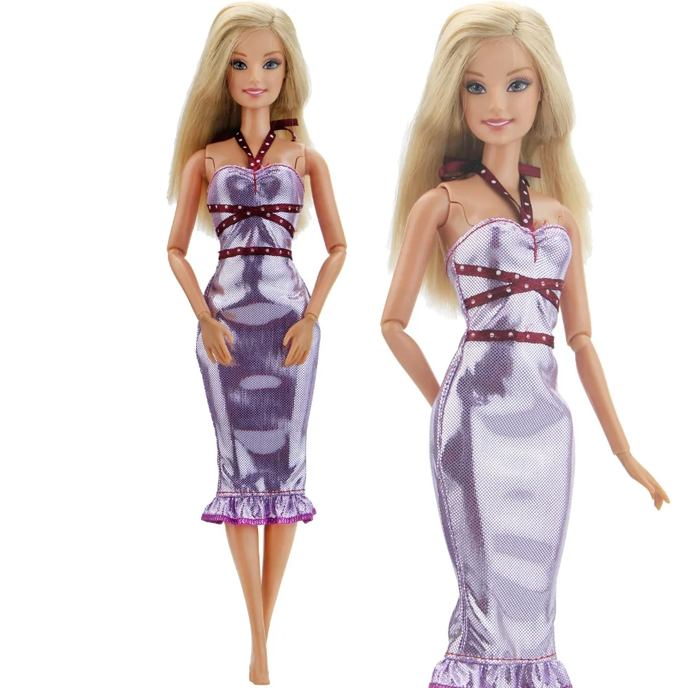 1 шт., модное короткое розовое платье ручной работы, вечерние платья для свиданий, Сексуальная мини-юбка, Одежда для куклы Барби, аксессуары, детские игрушки