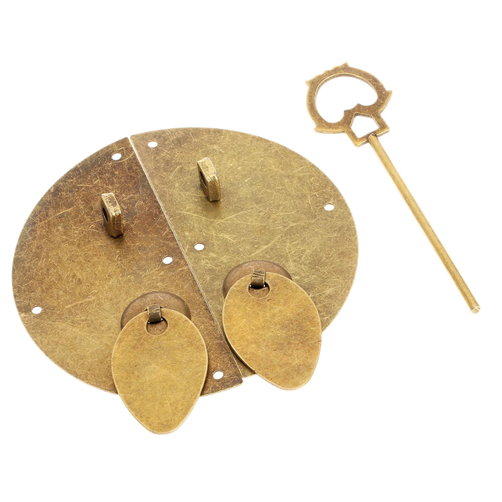 Китайская Мебель латунная ручка мебельная фурнитура двери стук молоток тянуть