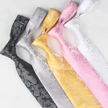 Дизайн мужской галстук роскошные мужские Цветочные Пейсли Галстуки 8 см Gravata Классический Бизнес Повседневный галстук для свадьбы и вечеринки