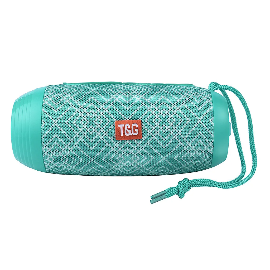 TG602 Wireless Bluetooth Speaker Rechargeable HIFI Portable  USB/TF/FM Radio Audio Wireless Speaker For Mobile Phone 1024#D