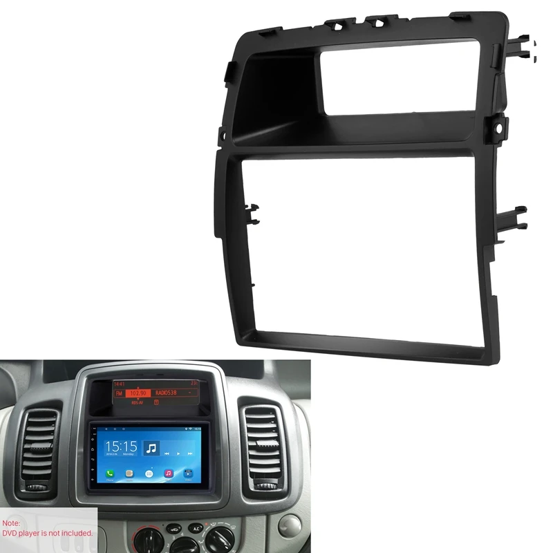 Автомагнитола 2 Din для Nissan Primastar Opel Vivaro Renault Trafic II рамка установки панель DVD лицевая