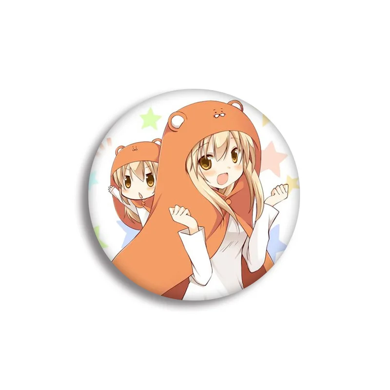 anime outfits female Kawaii Himouto Umaru-chan Anime Badges on a Backpack Anime Icons Cosplay Bedge Bags Badge Button Brooch Pin Gift winifred sanderson costume Cosplay Costumes