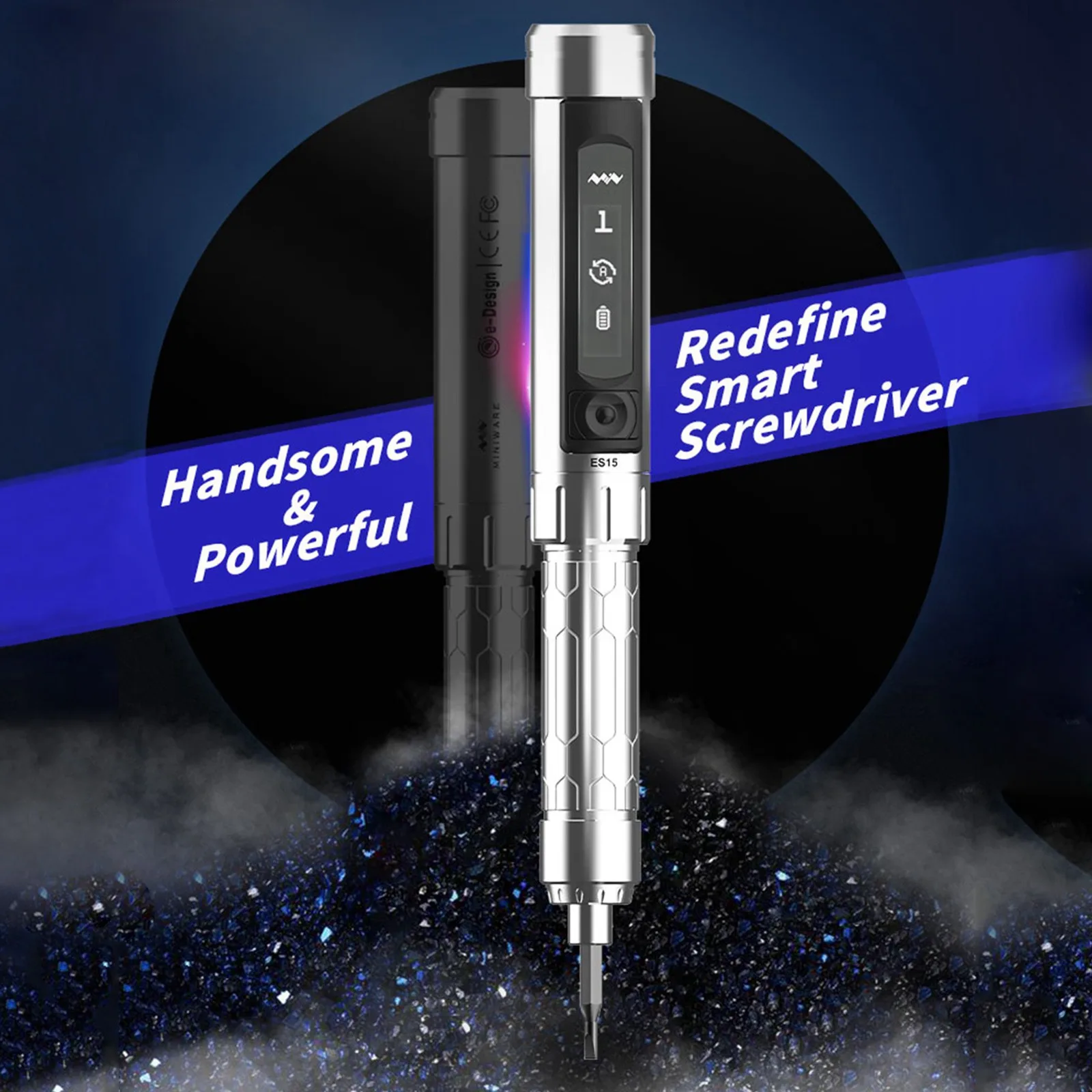 Es15 Mini Precision Cordless Electric Screwdriver Smart Motion Control