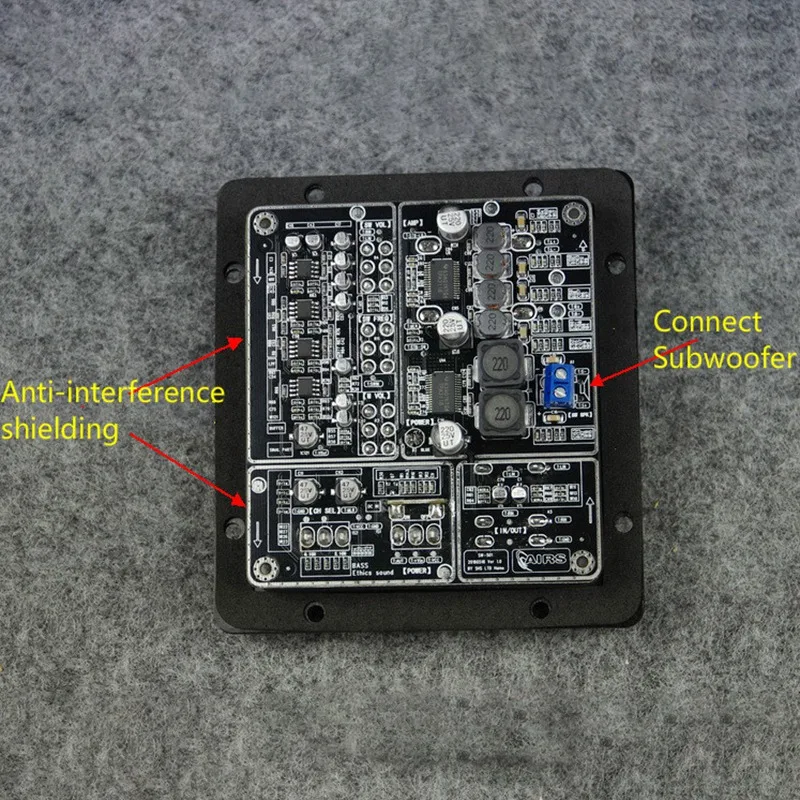 Горячая 3C-2.1 сабвуфер динамик усилитель доска TPA3118 аудио 30Wx2+ 60 Вт Sub AMP С независимая 2,0 выход