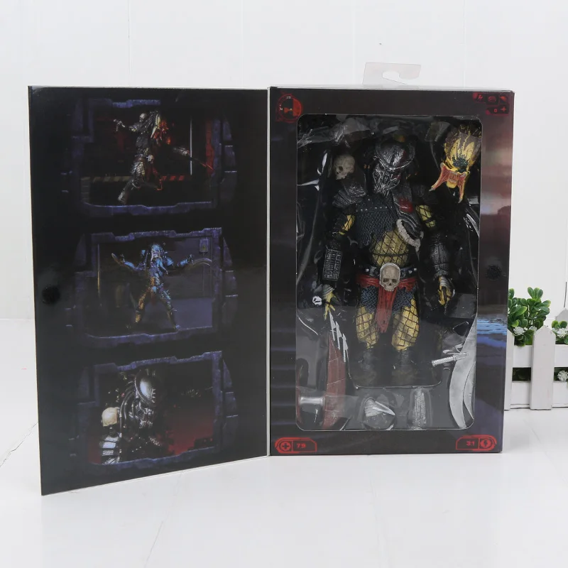 16-25 см NECA это фильм Pennywise Джокер 1990 Стивен Кинг клоун Фигура NECA VS фигура хищника Хэллоуин украшения подарки - Цвет: 5180 18cm 7inbox