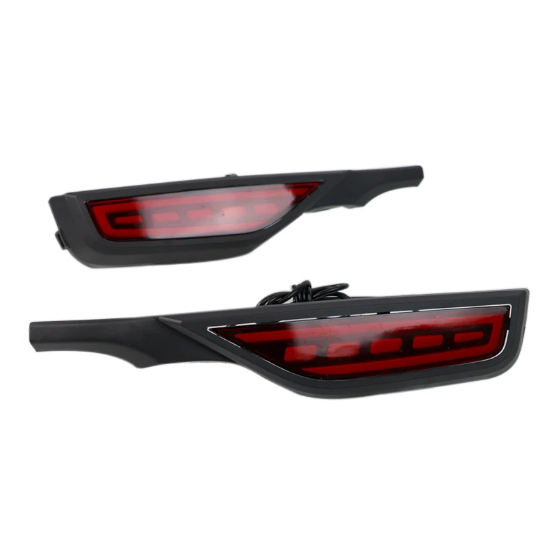 

For Jazz 2017 2018 2019 LED Rear Bumper Driving Tail Light Brake + Flowing Turn Signal Light
