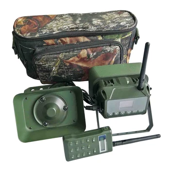 

60W 160DB Loud Speaker with Timer ON Or OFF Electric Remote Control Metal Shelf Bird Caller MP3 Waterproof Hunting Decoy