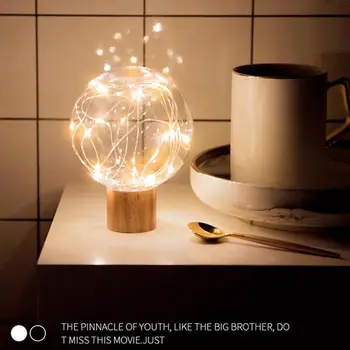 

LED Light Flexible Adjustable Portable Desk Lamp Round Table Lamp Round Night Light Illuminate Baby Stroller