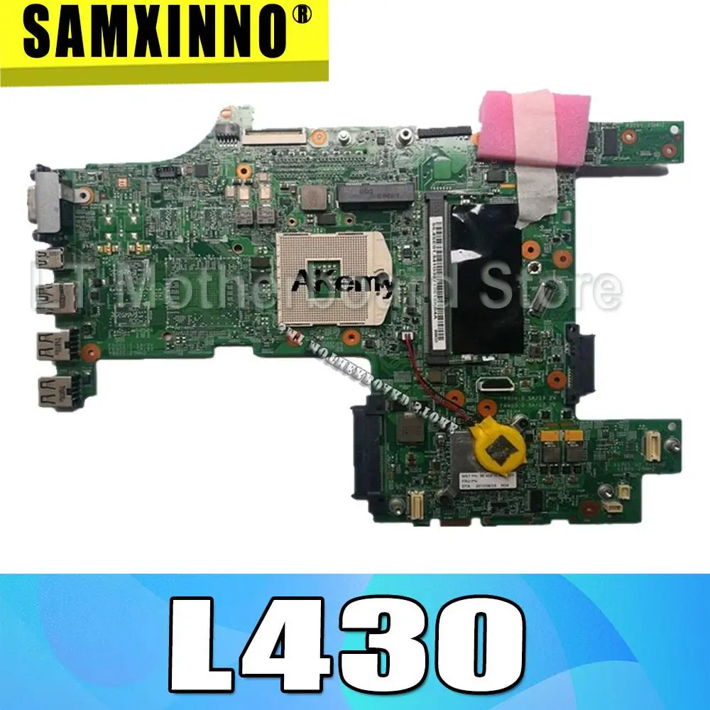 04W6671 Подлинная для lenovo ThinkPad L430 системная материнская плата для ноутбука DDR3 GMA HD без видеокарты
