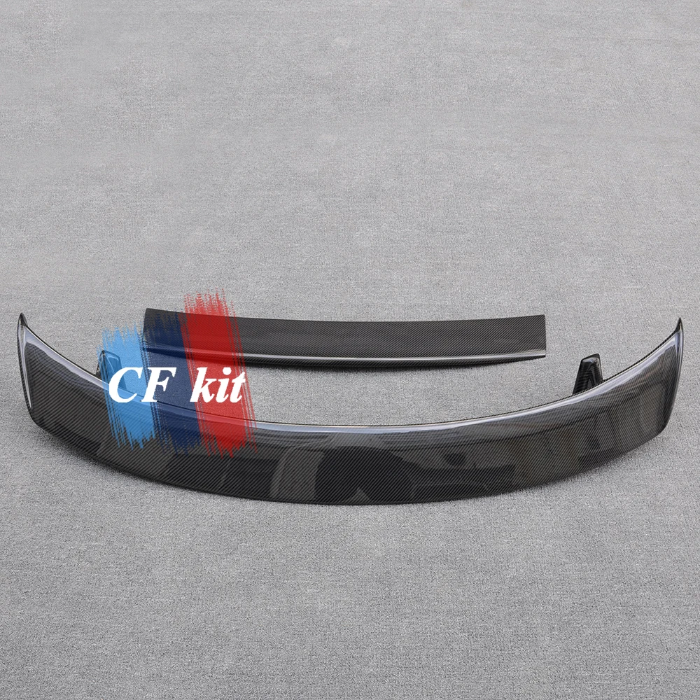 CF комплект из натурального углеродного волокна двухслойный спойлер Крылья для