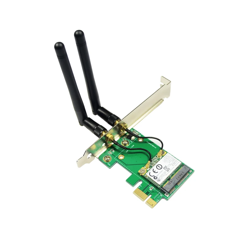 Мини PCI-Express 150 Мбит/с WiFi+ Bluetooth беспроводная карта для рабочего стола 802.11b/g/n сети
