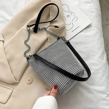 

2020 New Hit Bucket Bag Pu Women Handbags Black Fashion Korean Version Chain Portable Leisure Time Femme Handbags French