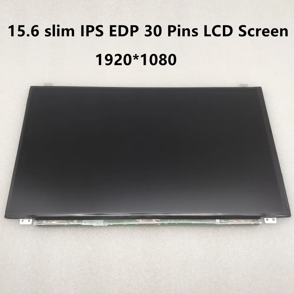 

15.6"Slim FHD IPS LCD Screen NV156FHM N42 LP156WF6 SPK1 K6 For Thinkpad P50 P51 P50S E560 E565 L590 L580 L570 L560 E570 E575