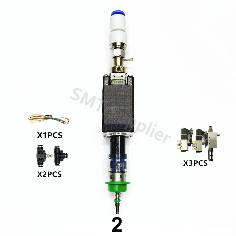 Новейшая SMT головка Nema8 полый вал шаговый для выбора места головка SMT DIY монтажный 5 мм Специальный соединитель сопла Поворотный Шарнир SMT - Цвет: 2