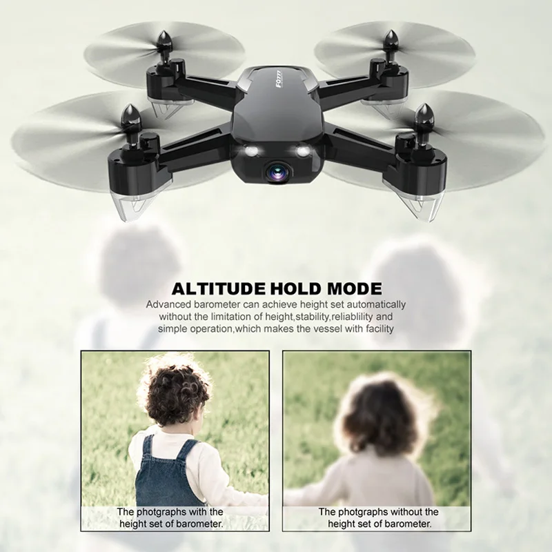 Fq777 Fq40 2,4G 720P широкоугольный Wifi Hd камера Дрон Rc вертолет Квадрокоптер Hover