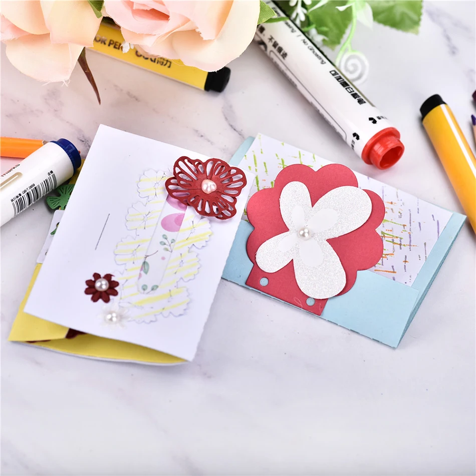 GJCrafts 123*135 мм вырубная коробка для конфет, Подарочная металлическая Вырубка для скрапбукинга, открыток, альбома, тиснения, вырубка, шаблон