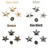 10pcs Metal Star Rivets Studs Spikes Spots Buttons LeatherCraft DIY For Belt Bag Scrapbooking Shoes Cap Tags Clothes Accessories ► Photo 3/6