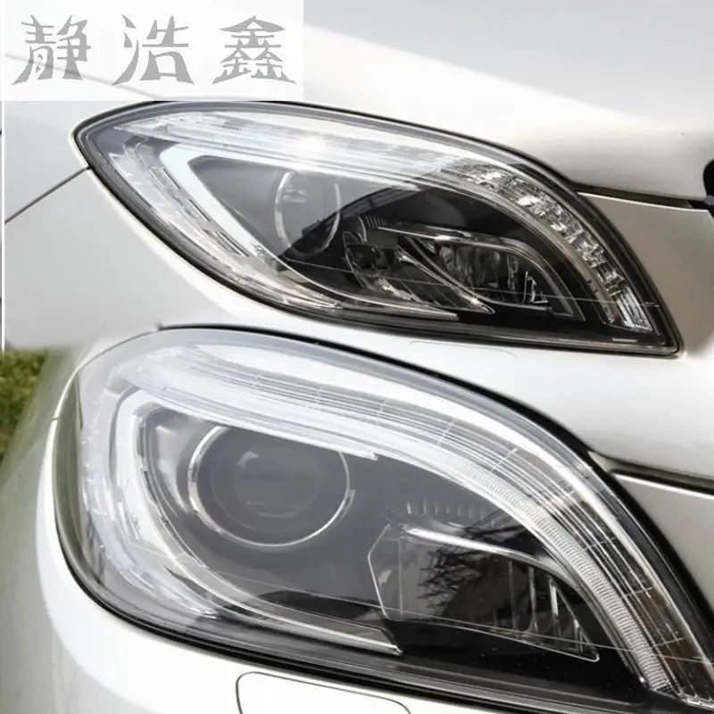 Абажур для фар лицевая пластиковая защитная крышка стекло объектива Mercedes Benz W166