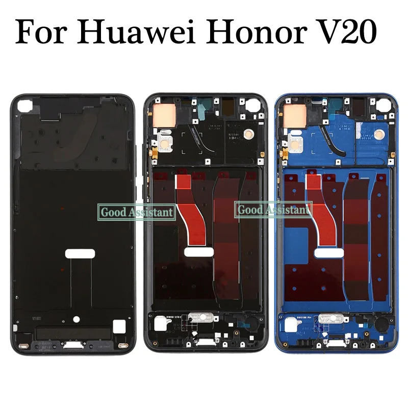 Передняя панель корпуса ЖК-дисплея для Huawei Honor V20 / View 20 (без ЖК-дисплея) | Мобильные