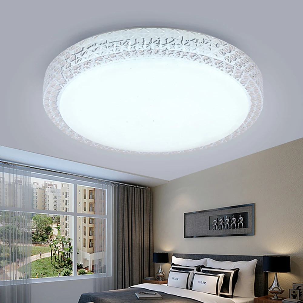 Ceiling Light Fixture Panel Indoor Ultra-thin LED Recessed Down Bulb 12W 24W 48W 