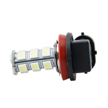 1x H11 5050 18LED 7000K дневные ходовые огни 12V Белый RV Кемпер фары свет лампы резервные обратный Y51C