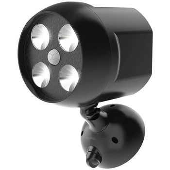 

HHO-Motion Sensor Light, 500 Lumen Detector, IP65 Waterproof Outdoor Lighting, Battery Powered, Wall, Garden and Drive Safety Li