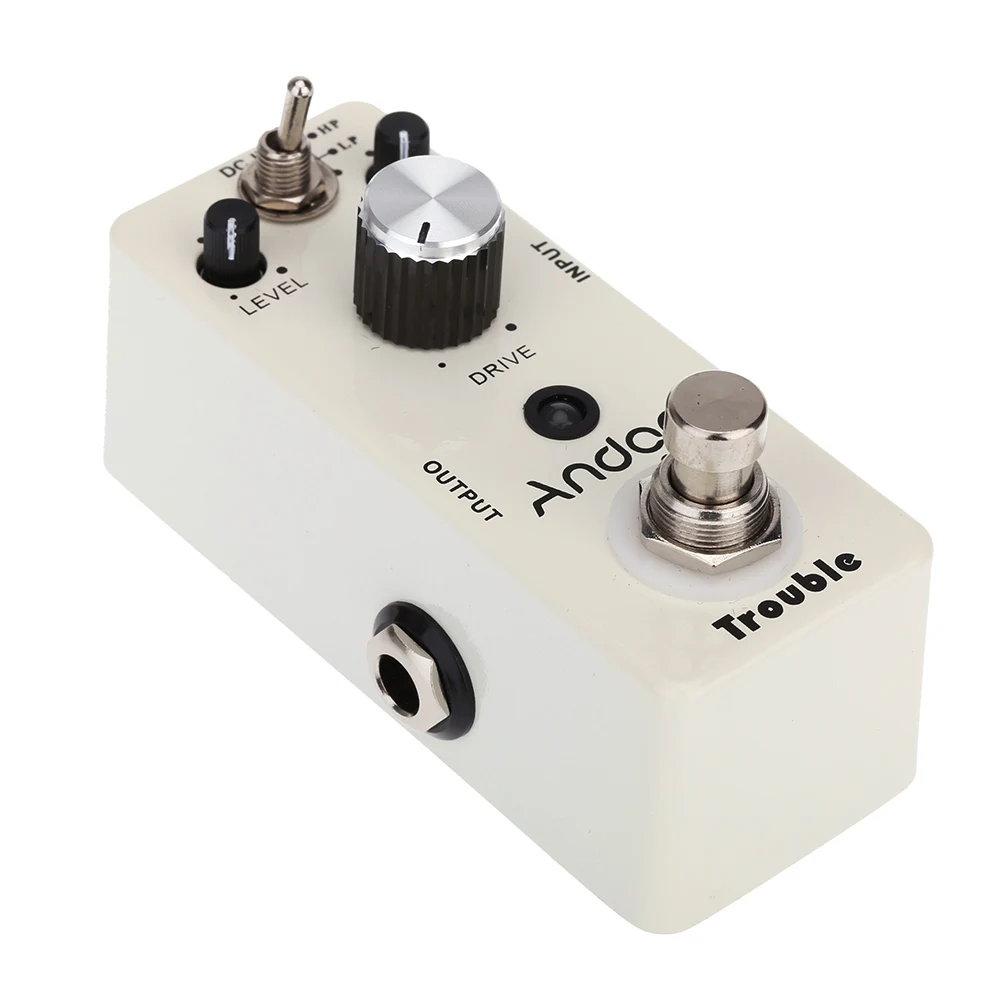 Andoer TC-16 педаль для гитарного эффекта овердрайв True Bypass