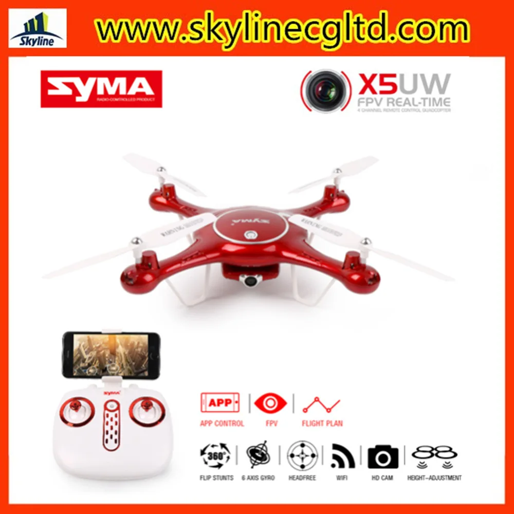 

Sima SYMA X5uw High-definition Real-Time Transmission Quadcopter Unmanned Aerial Vehicle Somatosensory Remote Control Toy Plane