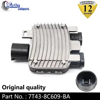 

XUAN Radiator Cooling Fan Control Module 7T43-8C609-BA For Volvo S60 V60 S80 V70 XC60 XC70 Ford Mondeo Galaxy S MAX