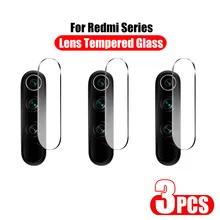 3Pcs Camera Lens Tempered Glass For Xiaomi Redmi Note 8T 7 8 9 Pro Max Screen Protector Glass On Redmi 7 7A 8 8A 9S Film Case