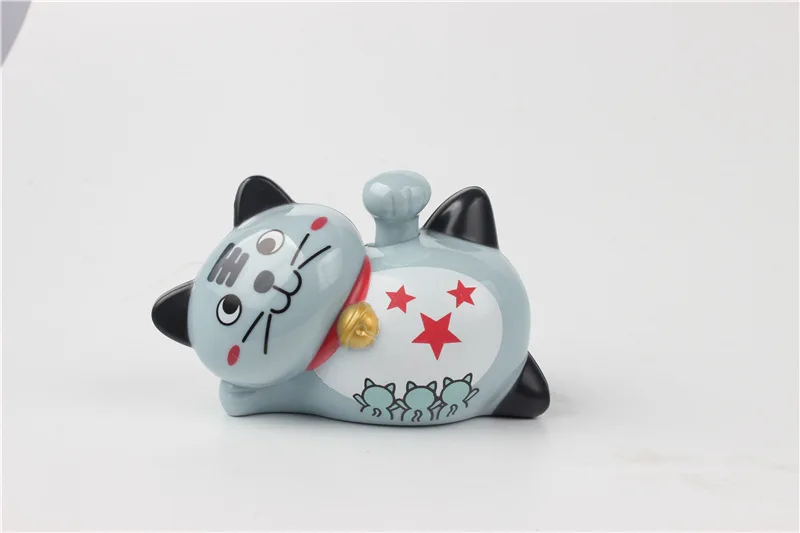 New Style Car Decoration Solar Move before the Cat Decoration Night Light Gift Customization Processing Decoration Products