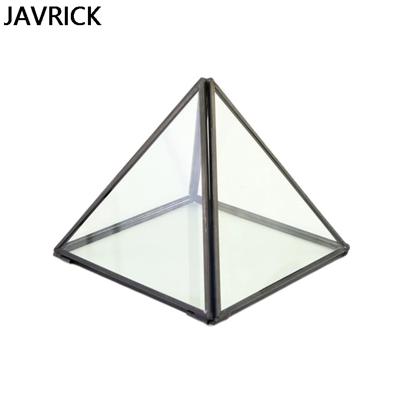 

Triangle Open Cover Crafts Storage Women Lady Jewelry Box Container Display Boxes