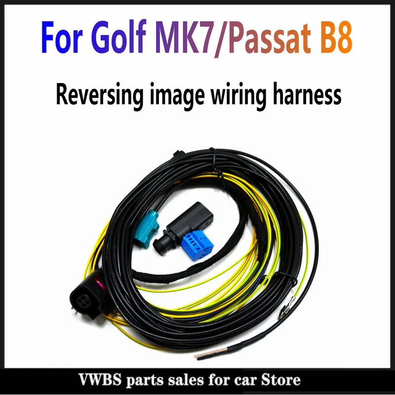 

For V W Golf 7 R Mounting Golf 7.5 2017 Flowing water Dynamic Sequential taillight cable wire Harness adapter