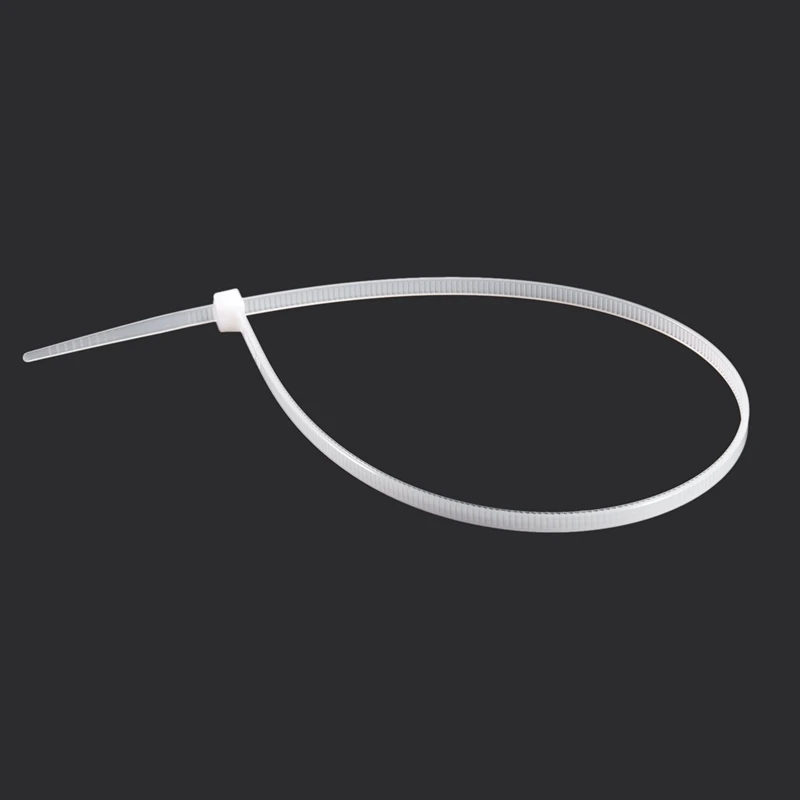 100x Strong Quality Natural Cable Ties 300Mm x 3.6Mm-Heavy Duty Heat& Cold Resistant Zip Ties