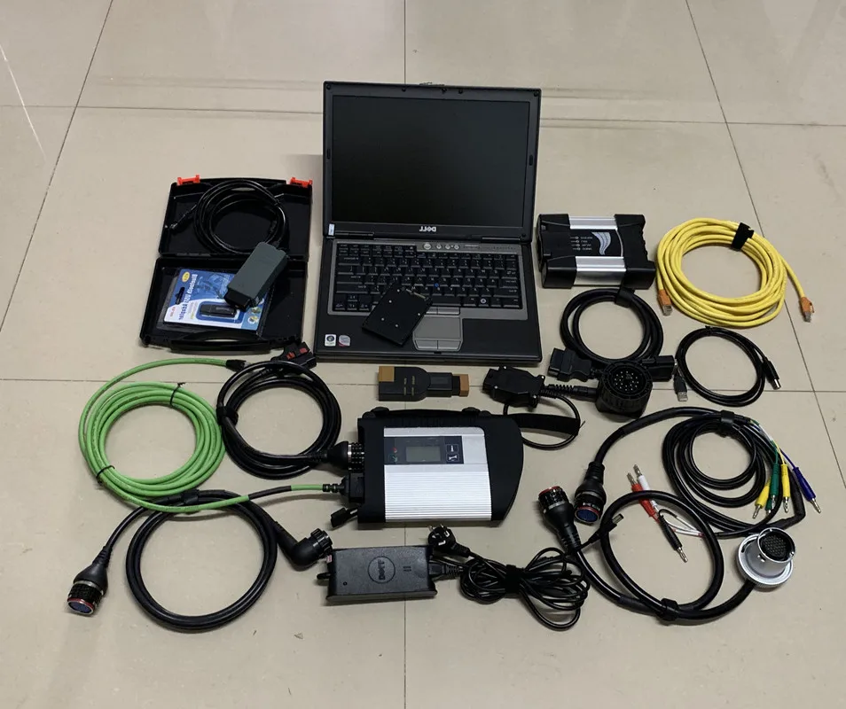 

3in1 Auto Diagnostic Tools MB Star C4 SD C4 + Icom Next for BMW + VAS 5054A with OKI Full Chip for A-udi V.W + laptop d630 4G
