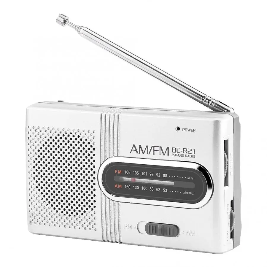 Радио AM/FM Мини Колонки приемник портативный универсальный стерео колонки