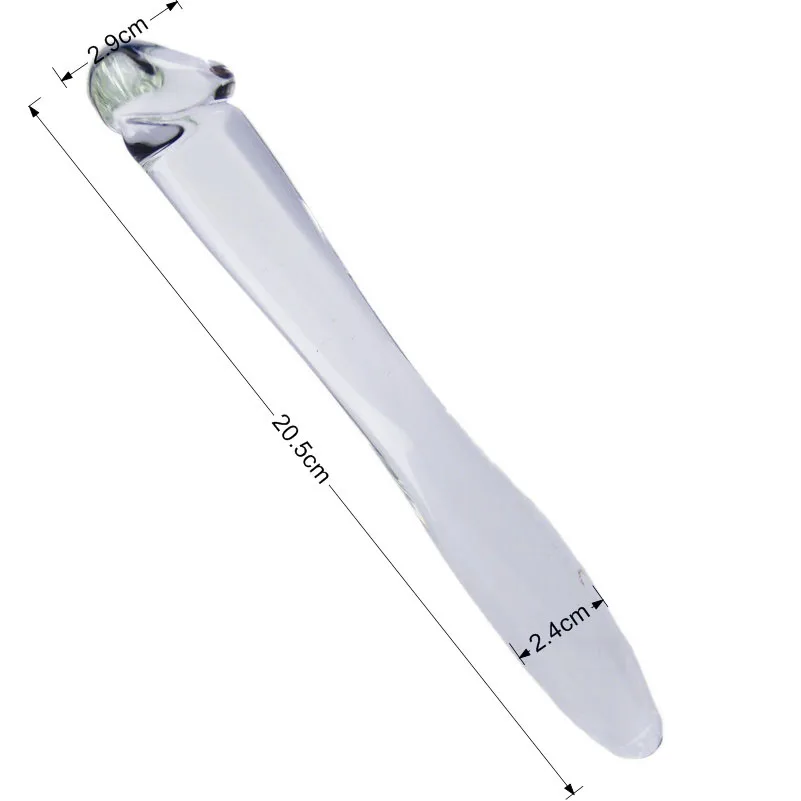 h059G-Spot Sensual Glass Dildo本 (6)