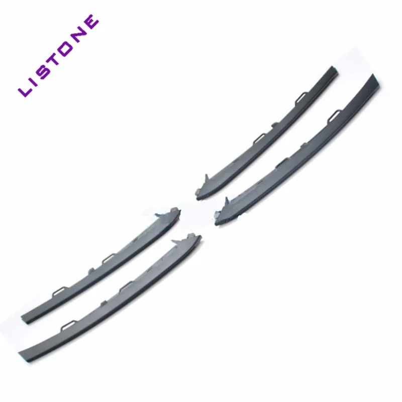 4 шт./компл. решетка бампера полоса для porsche cayenne 2015 2017 OEM 95850568540 95850568640 95850568545