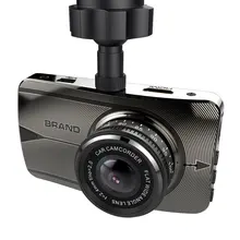 HD 1080P металлический чехол 3 дюймов LED дальнего Регистраторы матовый светильник Ночное видение автоматически необходимые аксессуары