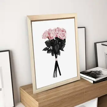 

4 Sticks/Set DIY Solid Wooden Frame for Wall Art Picture Oil Painting Canvas 2020